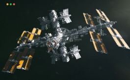 【模型】国际空间站3D模型 International Space Station