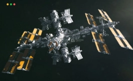 【模型】国际空间站3D模型 International Space Station