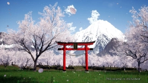 【UE】樱花树  CHERRY TREES SAKURA