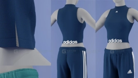 女士阿迪达斯运动套装 - Women Adidas Sport Set