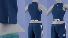 女士阿迪达斯运动套装 - Women Adidas Sport Set