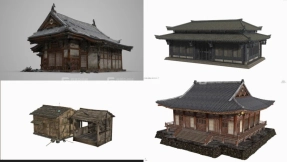 亚洲古建筑木屋中式建筑合集
