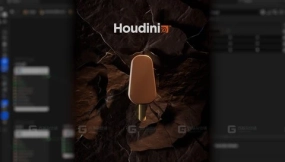 Udemy Houdini巧克力碎裂特效 Udemy Houdini Chocolate Cracking effect