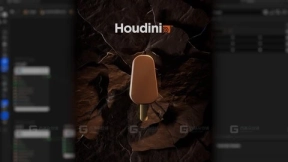 Udemy Houdini巧克力碎裂特效 Udemy Houdini Chocolate Cracking effect