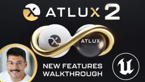 Atlux λ 2 在虚幻引擎中构建了虚拟三维扫描工作室