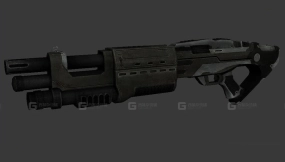 自动霰弹枪3D模型-32 - Auto Shotgun 3D model-32