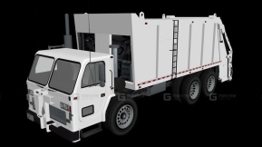 垃圾车 - Trash Truck 3D model-201