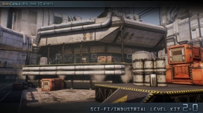 【UE】科幻工业关卡套件2.0   SciFi Industrial Level Kit 2.0