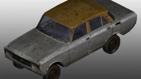 莫斯科人 - Moskvich 3D model-43