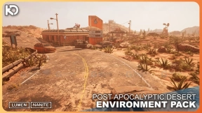 【UE】后末日沙漠  Post Apocalyptic Desert