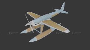 伯纳德Hv-220竞速水上飞机  Bernard Hv-220 Racing Seaplane