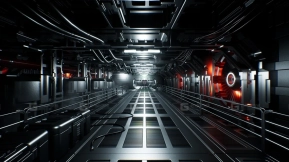 【UE】模块化科幻室内II  Modular Sci-Fi Interior II