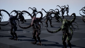 【UE】巨钳蟹  Monster crab