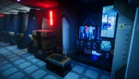 【UE】Pro-TEK 科幻PBR实验室内部场景（含全息投影）  Pro-TEK Sci-Fi PBR Laboratory Interior with Hologram