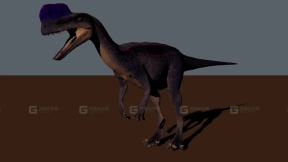 单脊龙 Monolophosaurus 0