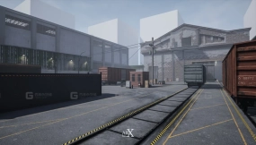 【UE】模块化火车环境  Modular Train Environment