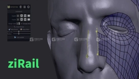 ziRail for Maya 重拓扑插件 