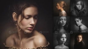 Paul Apal’kin肖像摄影唯美艺术摄影Paul Apal'kin portrait fine art photography
