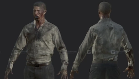 【UE】NPC僵尸男  NPC Zombie Man