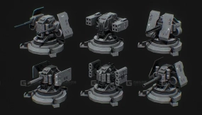 原型炮塔组合包 Prototype turret pack