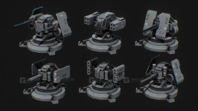 原型炮塔组合包 Prototype turret pack
