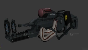 火焰喷射器 Flamethrower 3D model-11