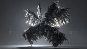 米兰达母亲变异体 带骨骼绑定 Mother Miranda Mutated Rigged