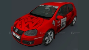 大众高尔夫IV - Volkswagen Golf IV 3D model-22