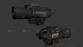Surefire X400手电筒 3D模型-47 Surefire X400 3D model-47