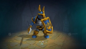 动画圣骑士角色 - Paladin animated character