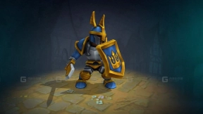 动画圣骑士角色 - Paladin animated character
