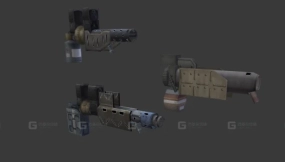 武器模型包 - Weapon models pack 3D model-3