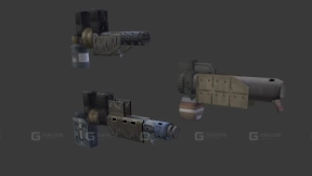 武器模型包 - Weapon models pack 3D model-3
