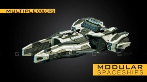 【UE】首都星舰银河豹  Capital Spaceship Galactic Leopard
