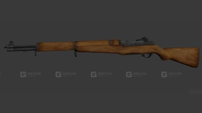 M1加兰德 - M1 Garand 3D model-43