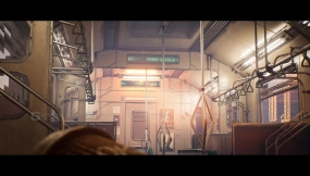 【UE】赛博朋克地铁列车套件 Cyberpunk Subway Train Kit