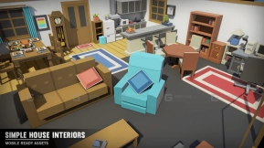 【UE】简约房屋室内设计  Simple House Interiors