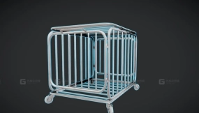 HSG 笼子 PBR游戏就绪 HSG - Cage - PBR Game Ready