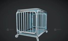 HSG 笼子 PBR游戏就绪 HSG - Cage - PBR Game Ready