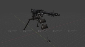 MG-42通用机枪3D模型-47 - MG-42 3D model-47