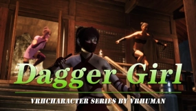 【UE】黑暗奇幻东亚匕首刺客 被附身的少女  Dark Fantasy East Asian Dagger Assassin Enchanted Girl