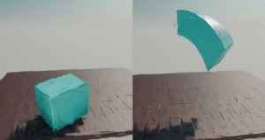 使用Blender插件制作弹性动态立方体动画