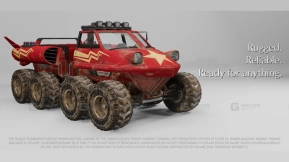 带钥匙的沙滩车 [已绑定骨骼] - 最终幻想7 重生 Buggy with key [RIGGED] - FF7 Rebirth