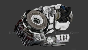 链锯 - Chain Saw 3D model-4