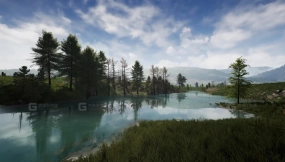 【UE】石松森林  Stone Pine Forest