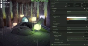 用自定义Unity URP渲染器打造的暴雨场景