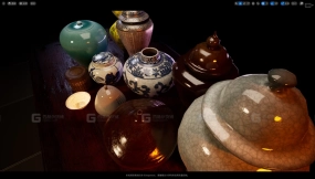 【UE】中国瓷器道具  Chinese Porcelain Prop