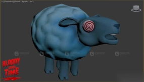 绵羊-Sheep 3D model-18-0