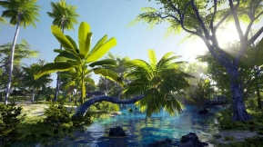 【UE】3D扫描，照片级真实的毛里求斯资产包  3D-Scanned, Photo-Realistic Mauritius Asset Pack