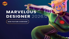 CLO虚拟时尚发布Marvelous Designer 2026.0